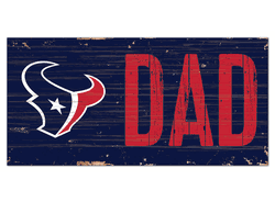 Houston Texans DAD Sign