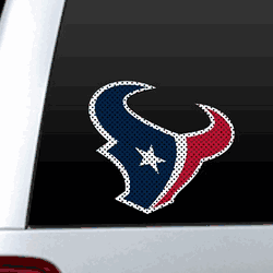 Houston Texans Diecut Window Film