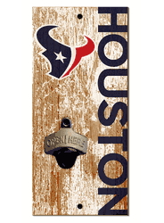 Houston Texans Distressed Bottle Opener