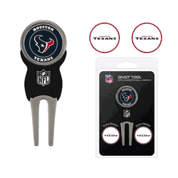 Houston Texans Divot Tool and Marker Set
