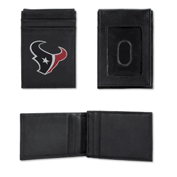 Houston Texans  Embroidered Front Pocket Wallet - Slim/Light Weight