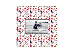 Houston Texans Floral Pattern 10x10 Frame