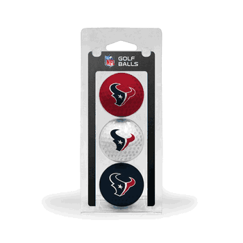 Houston Texans Golf Balls - 3 Pack