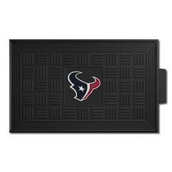 Houston Texans Heavy Duty Vinyl Medallion Door Mat - 19.5in. x 31in.