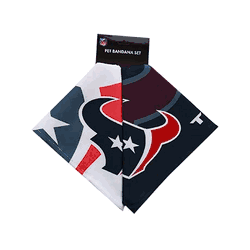 Houston Texans Home and Away Pet Bandana Set Medium