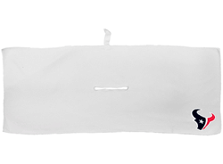 Houston Texans Large Microfiber Towel - 16" x 40" (White)