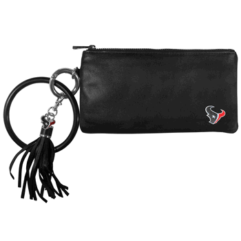Houston Texans Leather Women's Bracelet Wallet