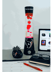 Houston Texans Magma Lamp - Bluetooth Speaker