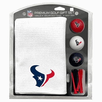 Houston Texans Microfiber Towel Gift Set - 16 x 40 (White)
