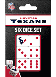 Houston Texans NFL Dice Set