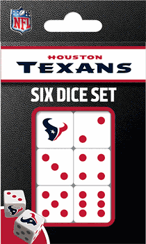 Houston Texans NFL Dice Set