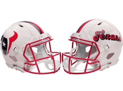 Houston Texans NFL Full Size Replica Speed Football Helmet RETRO