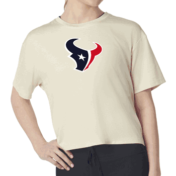 Houston Texans NFL Kadi Turnout Tee Bone Medium