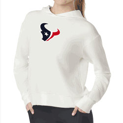 Houston Texans NFL Kadi Waffle Hoodie Coconut Cream XS