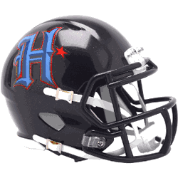 Houston Texans NFL Mini Speed Football Helmet Alternate Blue H 2024