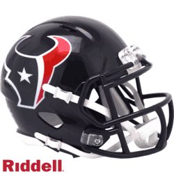 Houston Texans NFL Mini Speed Football Helmet NEW FOR 2024