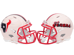 Houston Texans NFL Mini Speed Football Helmet RETRO