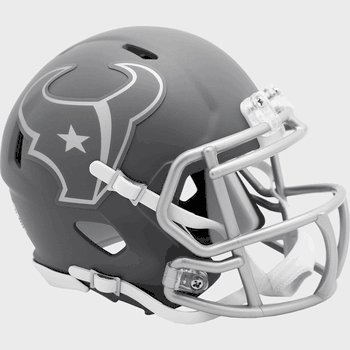 Houston Texans NFL Mini Speed Football Helmet SLATE