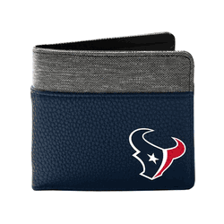 Houston Texans Pebble BiFold Wallet NAVY