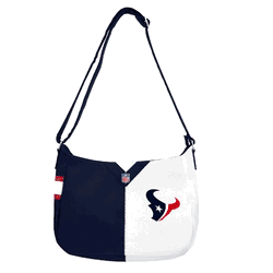 Houston Texans Pebble Split Hobo Shoulder Bag