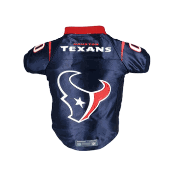 Houston Texans Pet Premium Jersey Xtra Large