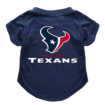 Houston Texans Pet T-Shirt Extra Small