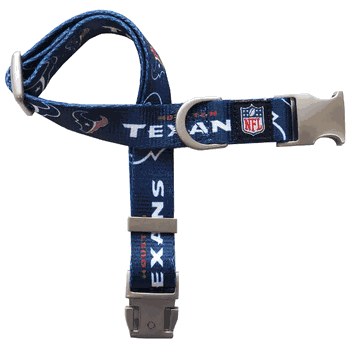 Houston Texans Premium Pet Collar L