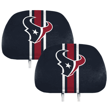 Houston Texans Printed Head Rest Cover Set - 2 Pieces