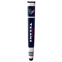 Houston Texans Putter Grip (Colored with white stripes)
