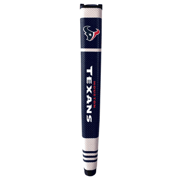 Houston Texans Putter Grip (Colored with white stripes)