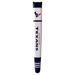 Houston Texans Putter Grip (White with colored stripes)