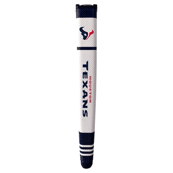 Houston Texans Putter Grip (White with colored stripes)