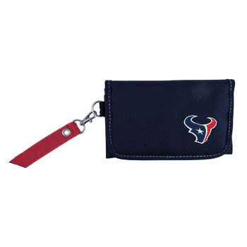 Houston Texans Ribbon Organizer Wallet Dark Red