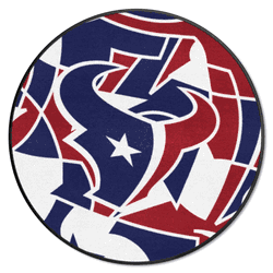 Houston Texans Roundel Rug - 27in. Diameter XFIT Design
