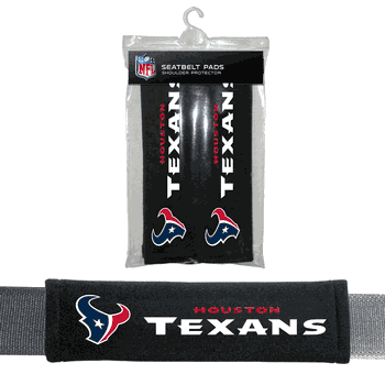 Houston Texans Seat Belt Pad 2 Pack