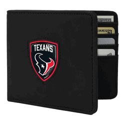 Houston Texans Shield Wallet - Black