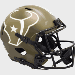 Houston Texans Speed Replica Full Size Football Helmet SALUTE TO SERVICE