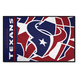 Houston Texans Starter Mat XFIT Design - 19in x 30in Accent Rug