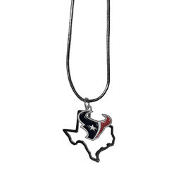 Houston Texans State Charm Necklace