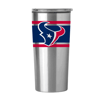 Houston Texans Stripe 20 oz Fusion Tumbler
