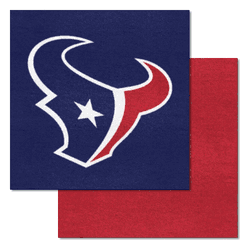 Houston Texans Team Carpet Tiles - 45 Sq Ft.