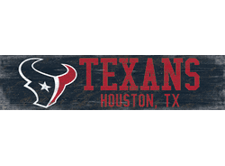 Houston Texans Team Name Sign