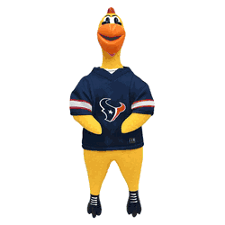 Houston Texans Team Rubber Chicken Toy