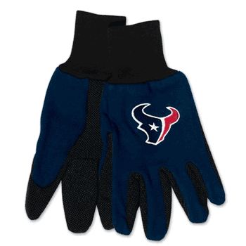 Houston Texans Two Tone Adult Size Gloves
