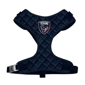 Houston Texans Velvet Pet Harness - Large
