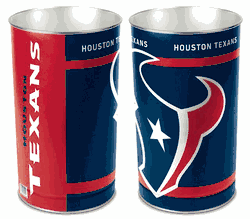 Houston Texans Wastebasket 15 Inch
