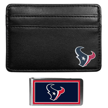 Houston Texans Weekend Wallet & Color Money Clip