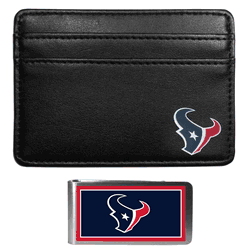 Houston Texans Weekend Wallet & Color Money Clip