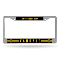 Idaho Vandals  12" x 6" Chrome Frame With Decal Inserts