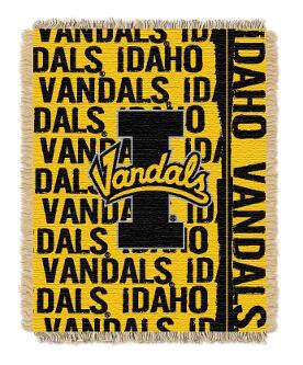 NCAA Idaho Vandals Double Play Jacquard Throw